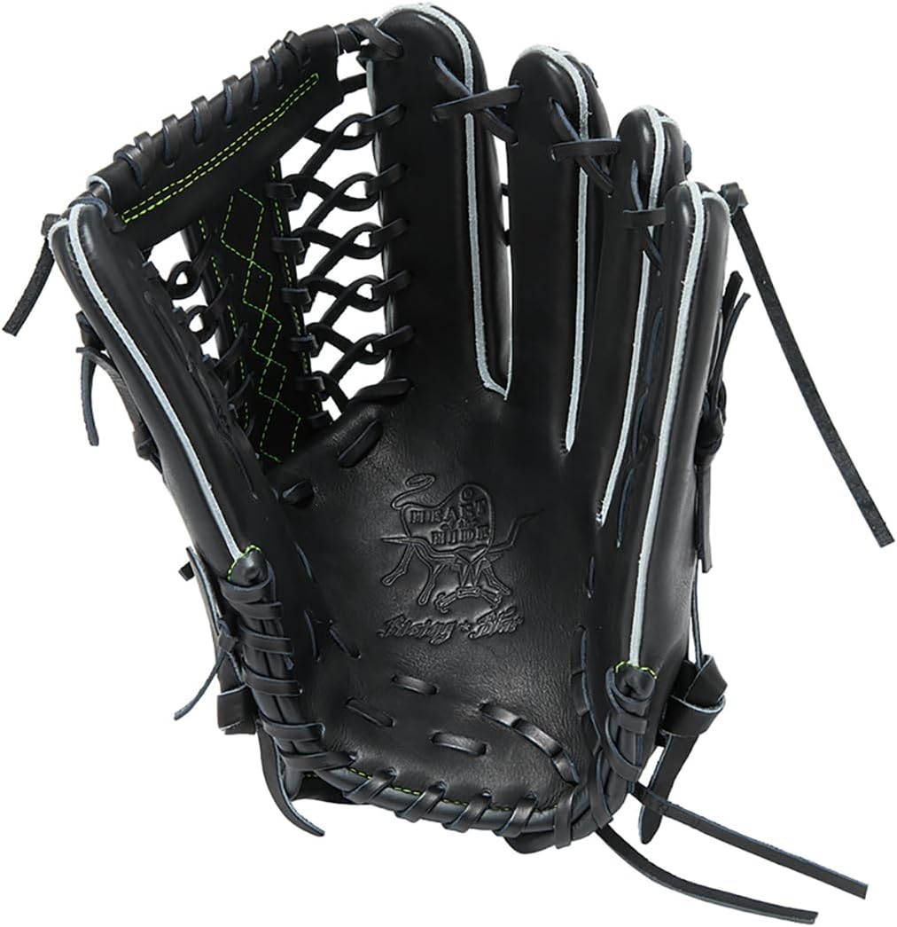 ローリングス HOH 軟式 投手用 グローブ ブラック ノーホール